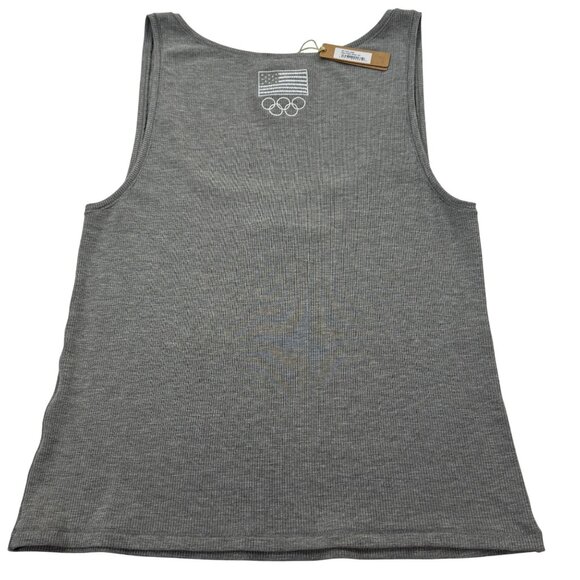 SKIMS Soft Lounge Tank Top Team USA Heather Gray 3X - Picture 4 of 9